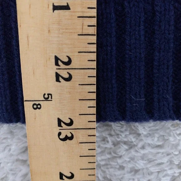 Eddie Bauer Wool Fair Isle‎ Knit Mock Neck Sweater fits XS Pullover Cottagecore - Picture 5 of 7